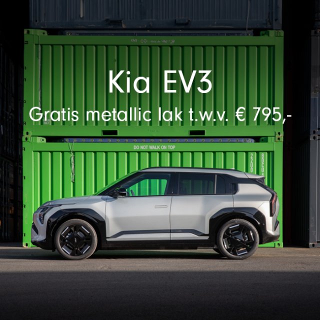 EV3 met gratis metallic lak 